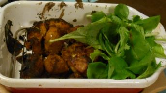 鶏むね肉のタンドリー風