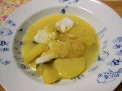 たらの白いブイヤベース