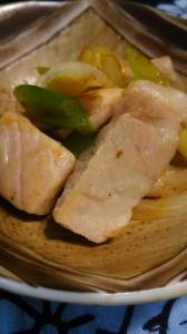 塩豚のシンプル焼き