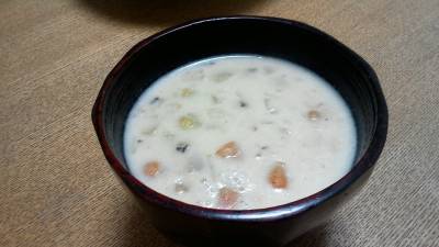 秋野菜のミルクシチュー