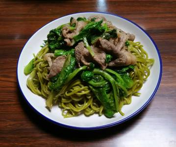 うまだれレタスごはん