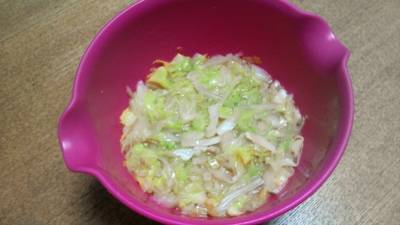 春キャベツのだし酢