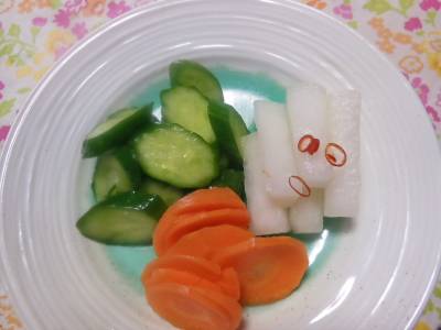 春野菜の浅漬け