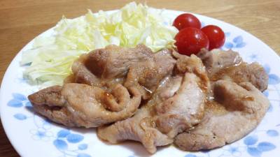 豚のしょうが焼き