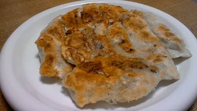 羽根付きギョーザ