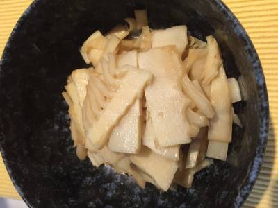 たけのこのきんぴら