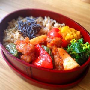 新たけのこの酢豚