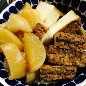 厚揚げの甘辛煮