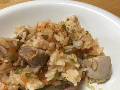 フレッシュトマトのチキンライス