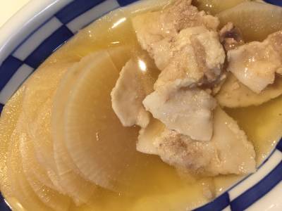 大根と豚肉の薄氷煮（うすらいに）