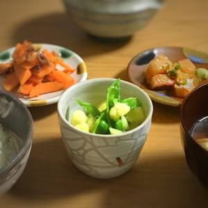 えんどう豆と新じゃがのバター煮