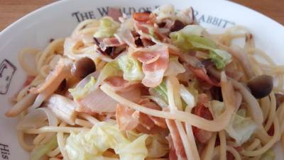 きのこの和風パスタ