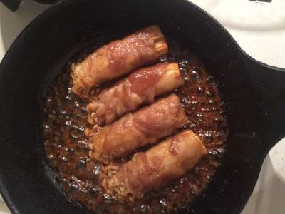 えのきだけの豚肉巻き