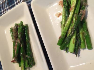 アスパラのおひたし