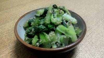 小松菜のごまあえ