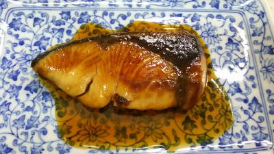 ぶりの照り焼き