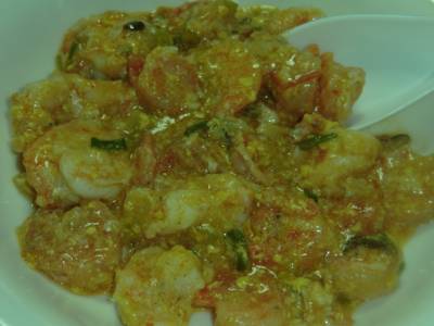 フレッシュトマトのえびチリ