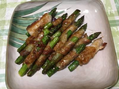アスパラの牛肉巻き