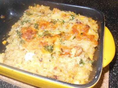 ミートソースのドリア