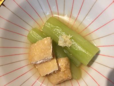 きゅうりとお揚げさんの冷やし鉢