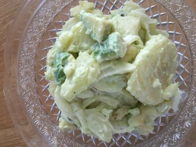 新じゃがのわさびマヨサラダ