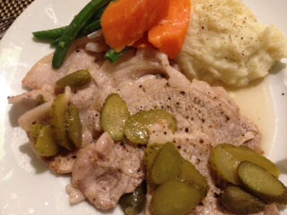 豚肉のピクルスソース