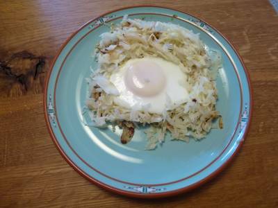 キャベツの巣ごもり