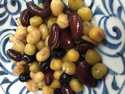 甘さすっきり煮豆