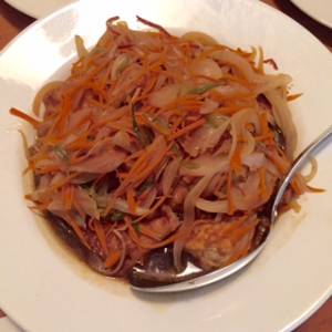 焼き豆腐の甘酢南蛮