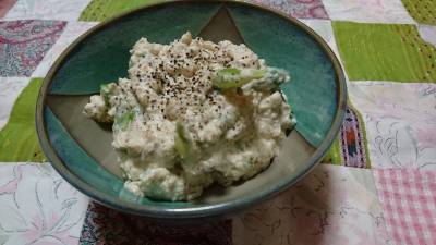 グリーンアスパラガスの白あえ