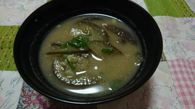 なすのみそ汁