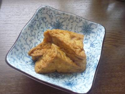 厚揚げの甘辛煮