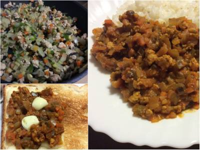 野菜たっぷり減塩カレー