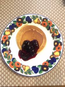 ブルーベリーパンケーキ