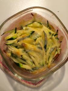 ズッキーニのチーズ焼き