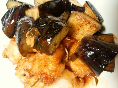 鶏肉となすの南蛮漬け