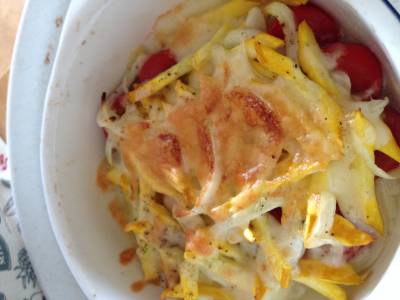 ズッキーニのチーズ焼き