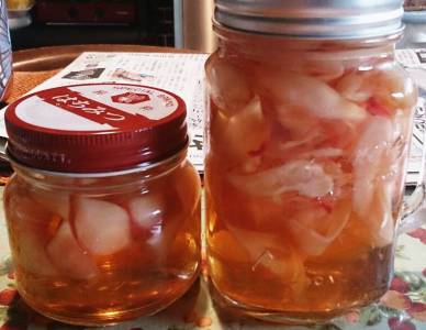 新しょうがの甘酢漬け