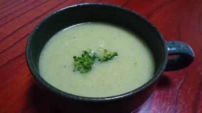 じゃがいもとブロッコリーのポタージュ