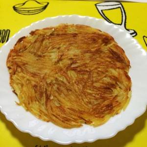 桜えび入りじゃがいものガレット