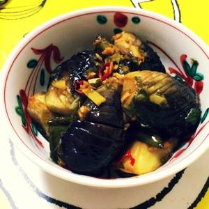 なすとピーマンの南蛮づけ