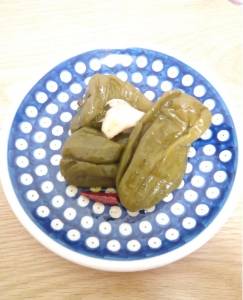 丸ごとピーマンのピリ辛蒸し