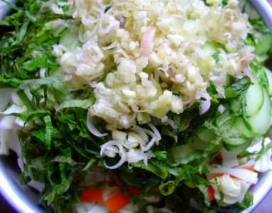 鈴木家の絶品!和風サラダ
