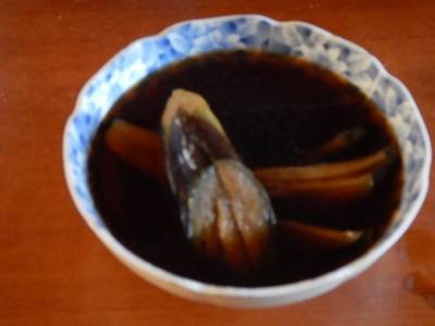 ひんやりなすの揚げびたし