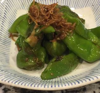 ししとうのじゃこ炒め