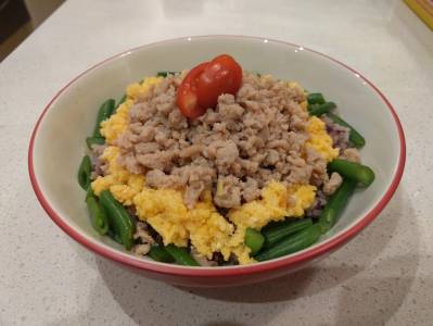 そぼろご飯