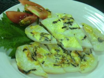 ちくわのチーズマヨグリル