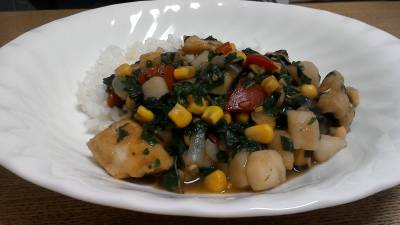 モロヘイヤカレー