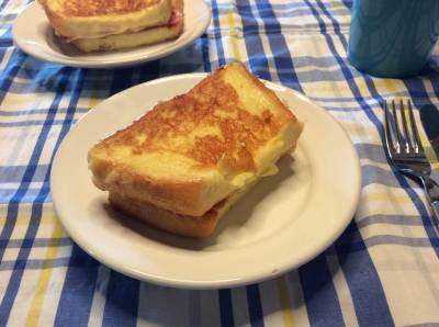 クロックムッシュ風フレンチトースト