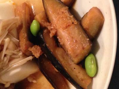 冷凍なすの涼拌(リャンバン)風